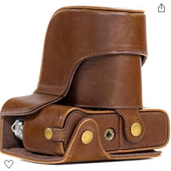 MegaGear Other - MegaGear Ever Ready Leather Camera Case and Strap Compatible with Fujifilm